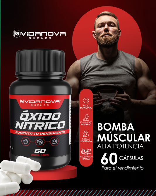 OXIDO NITRICO 1000MG 60 CAPS